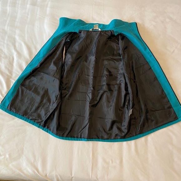 Allison Daly Vest-Teal-Quilted Top-Size 14 - Picture 6 of 7